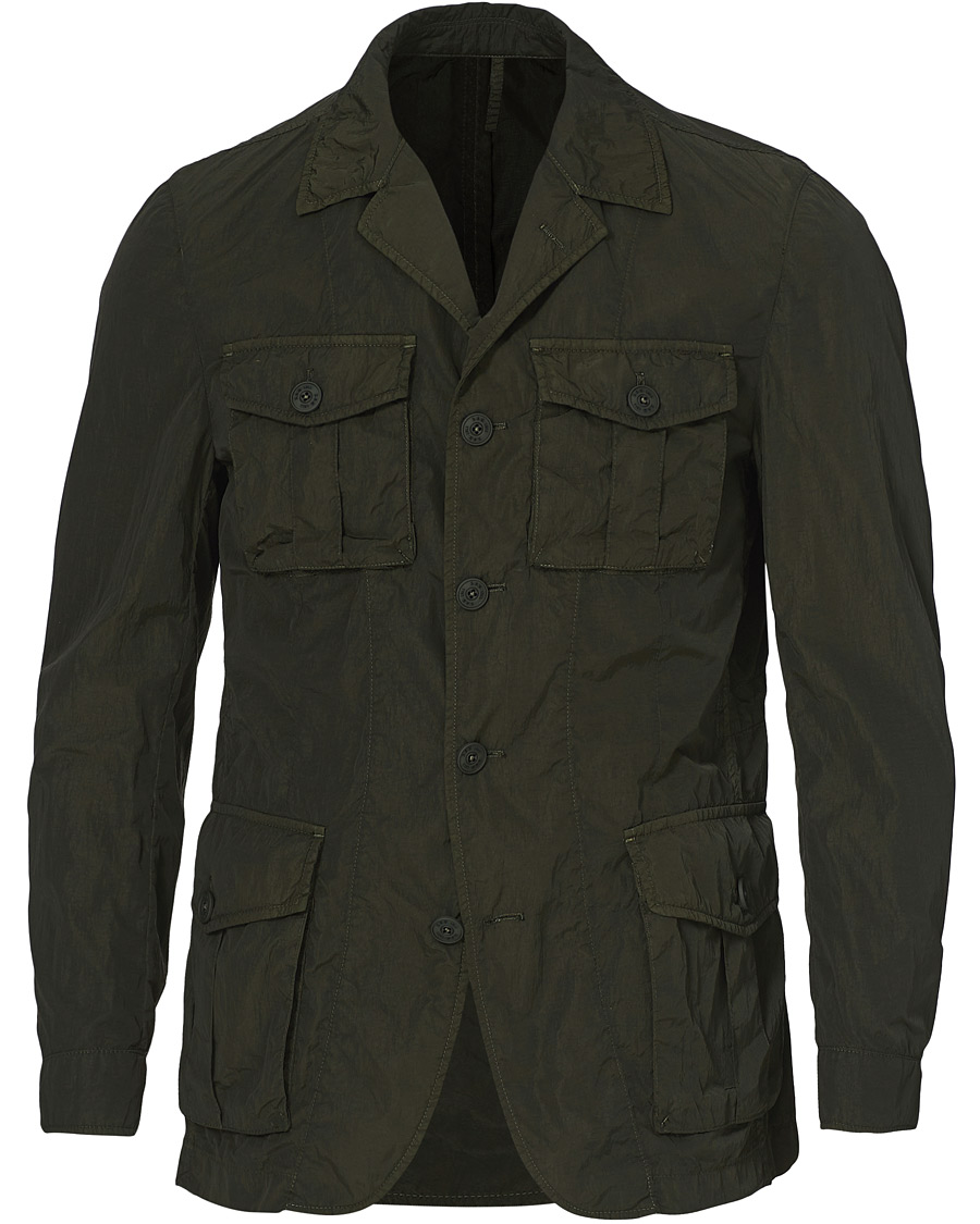 Herren | Jacken | L.B.M. 1911 | Garment Dyed Nylon Field Jacket Olive