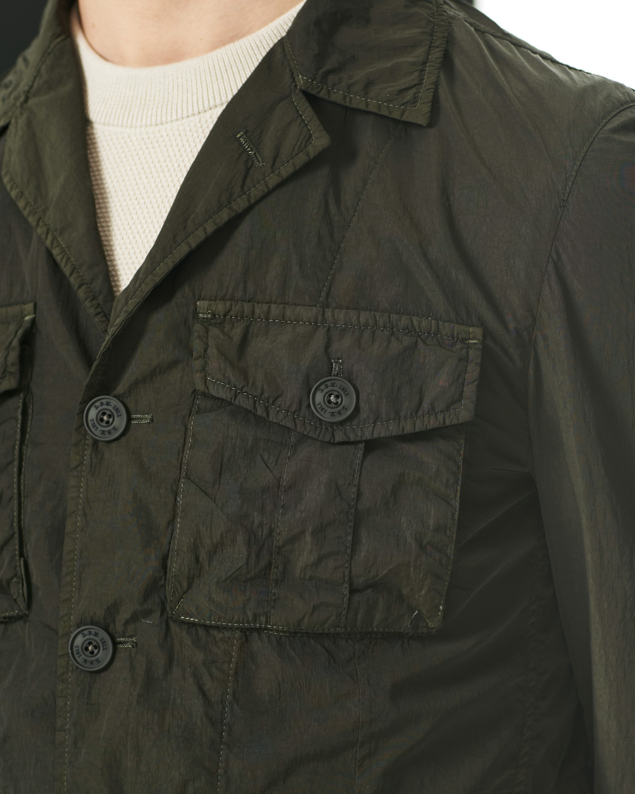 Herren | Jacken | L.B.M. 1911 | Garment Dyed Nylon Field Jacket Olive