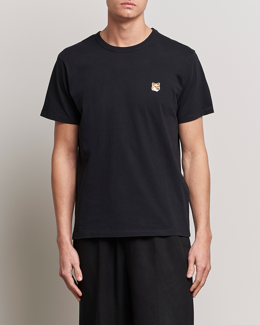 Herren | T-Shirts | Maison Kitsuné | Fox Head T-Shirt Black