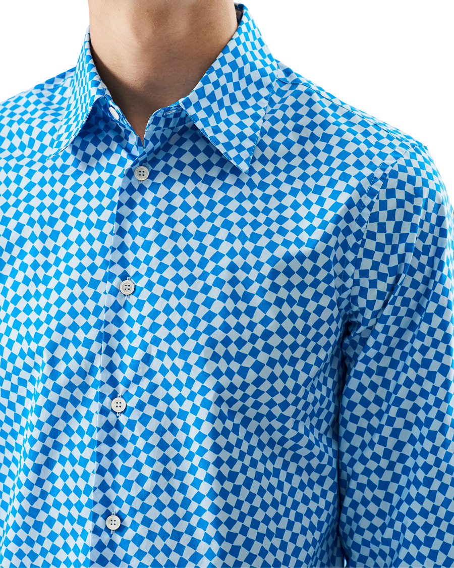 Herren | Hemden | Marni | Rhombus Print Shirt Blue