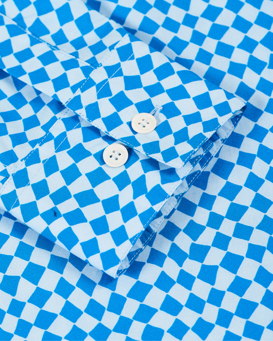 Herren | Hemden | Marni | Rhombus Print Shirt Blue