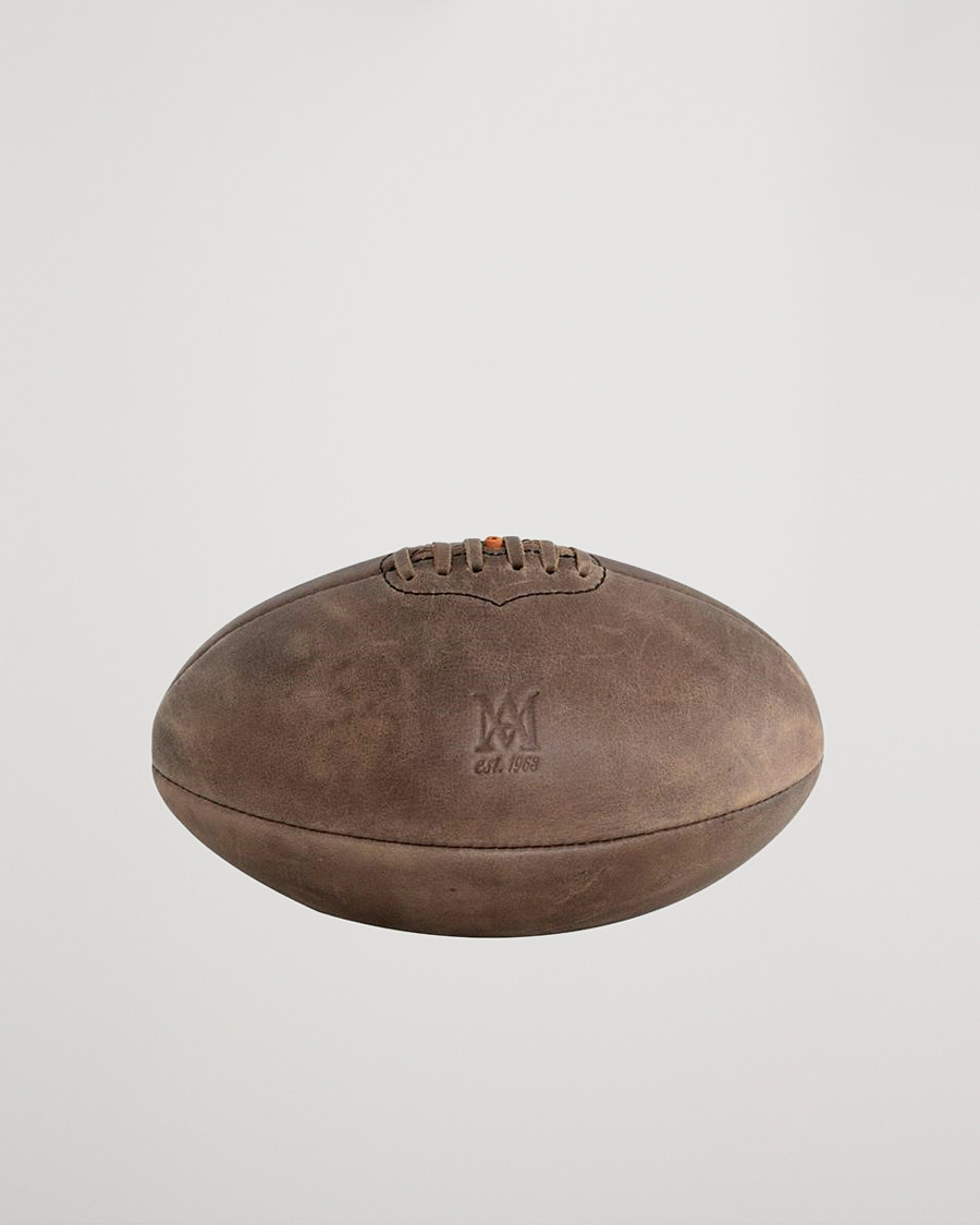 Herren | Authentic Models Vintage Rugby Ball Brown | Authentic Models | Vintage Rugby Ball Brown