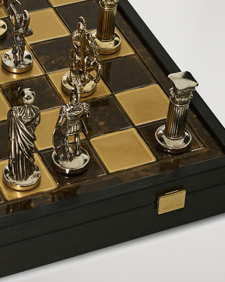 Herren | Spiel und Freizeit | Manopoulos | Archers Chess Set Brown
