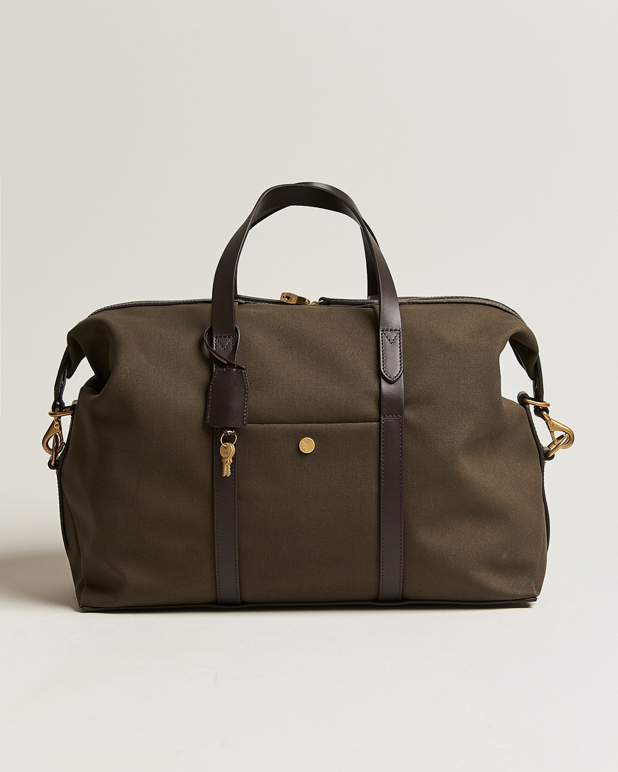 Herren | Taschen | Mismo | MismoM/S Avail 48h Nylon WeekendbagArmy/Dark Brown
