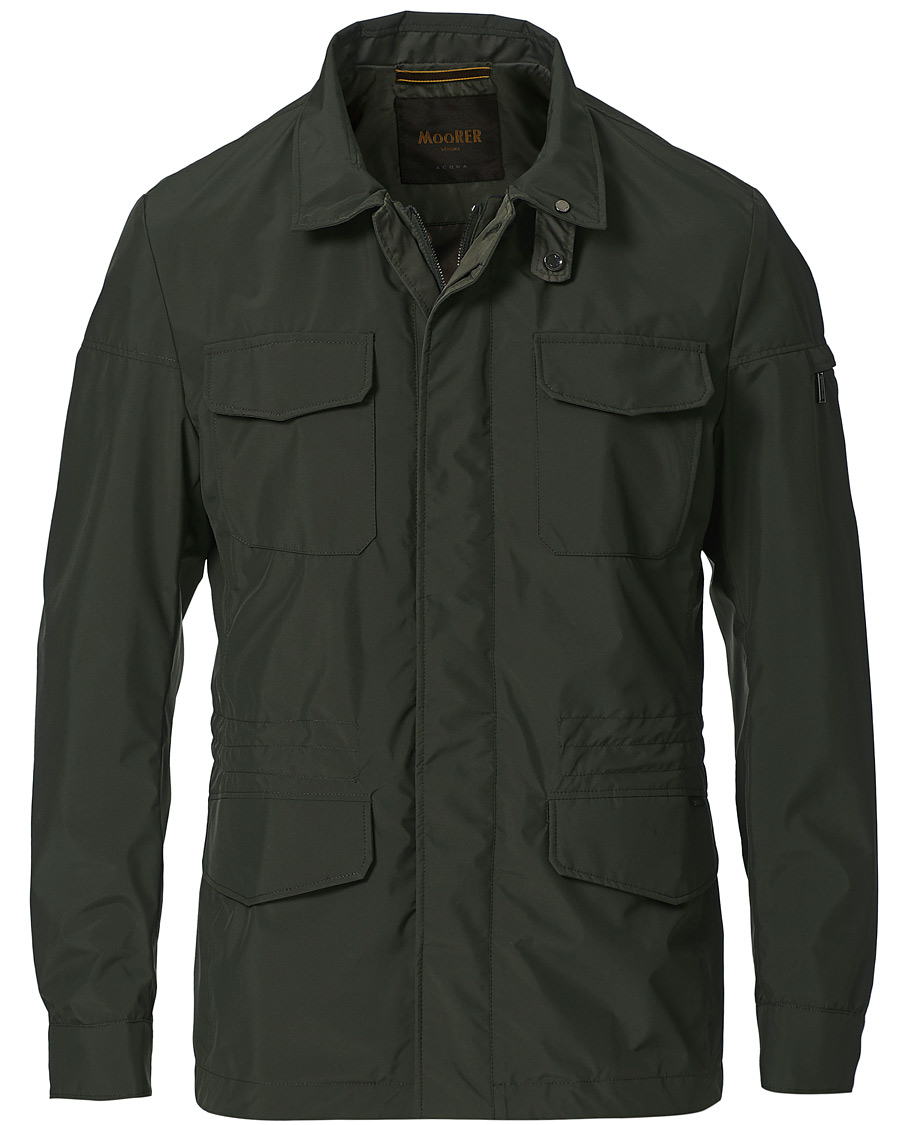 Herren | Jacken | MooRER | Waterproof Nylon Field Jacket Forest