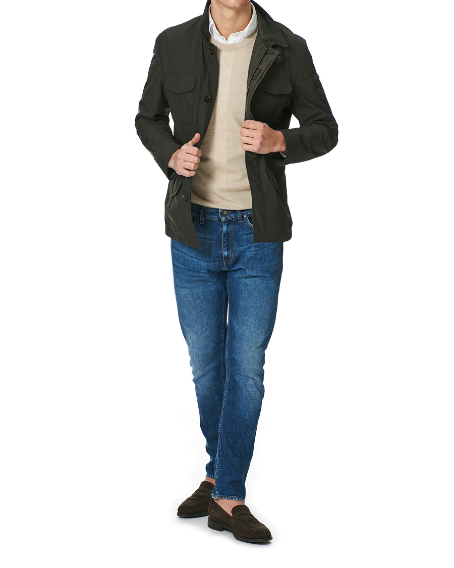 Herren | Jacken | MooRER | Waterproof Nylon Field Jacket Forest
