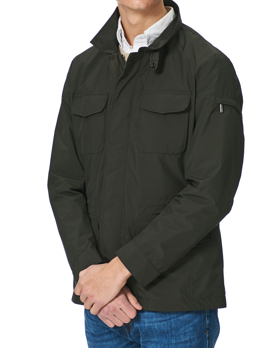 Herren | Jacken | MooRER | Waterproof Nylon Field Jacket Forest