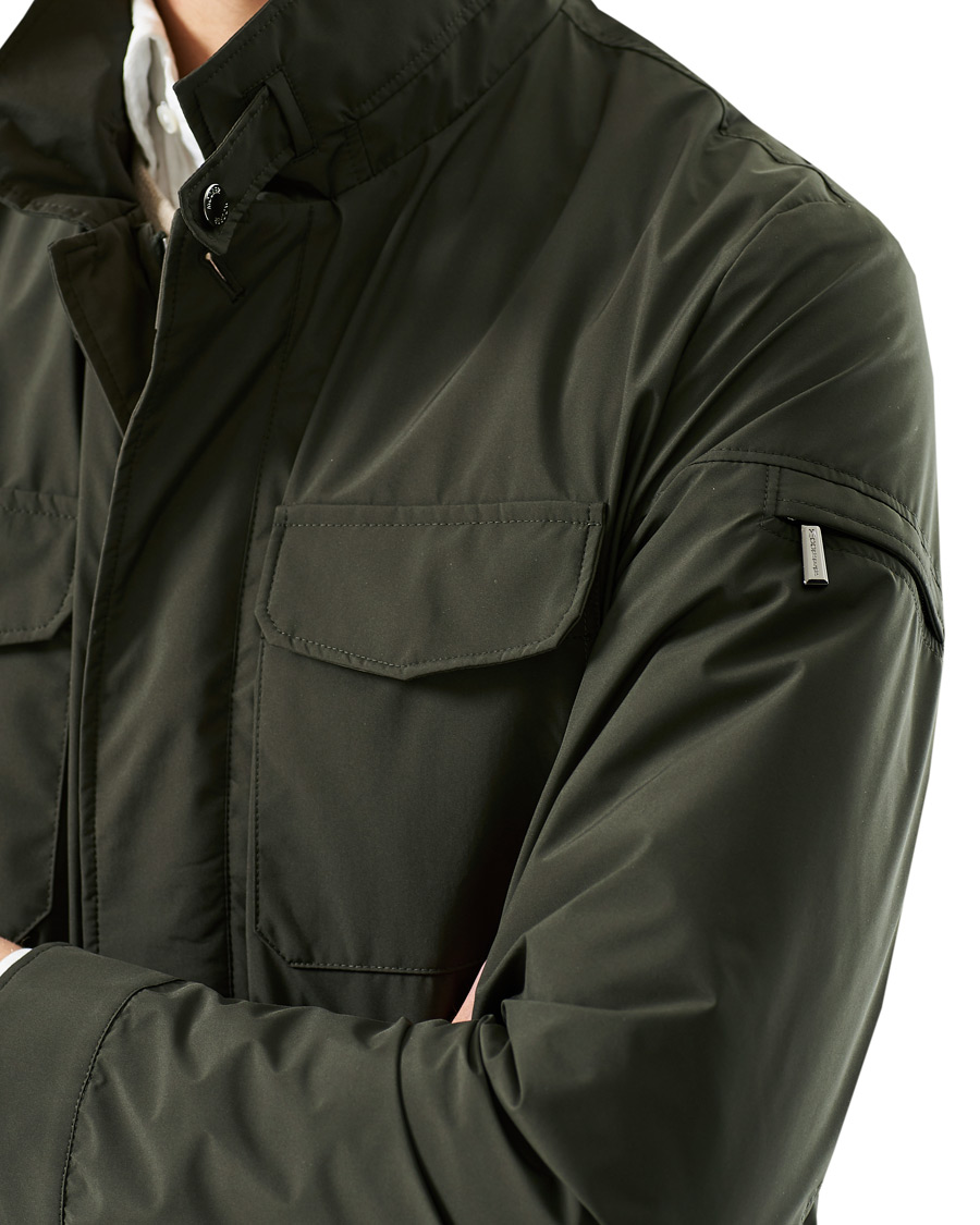 Herren | Jacken | MooRER | Waterproof Nylon Field Jacket Forest
