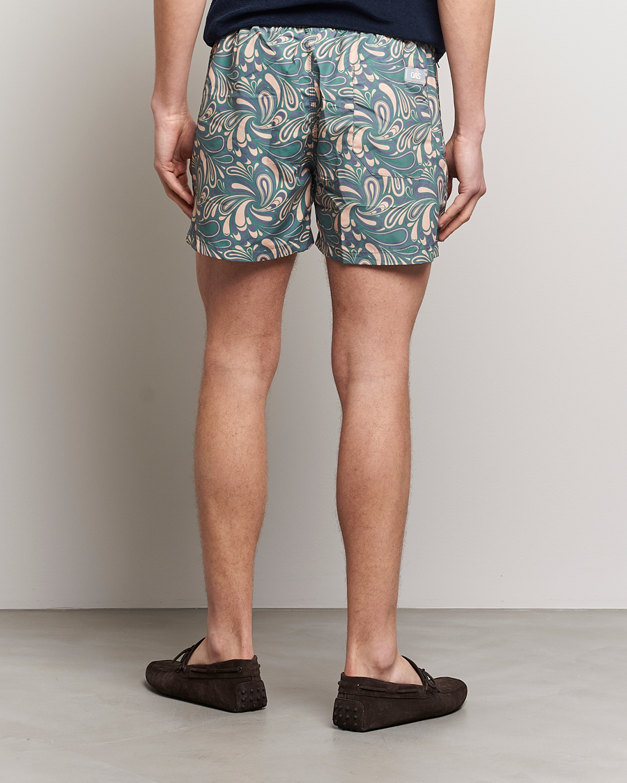 Herren | Badehosen | OAS | Printed Swimshorts Woodstock
