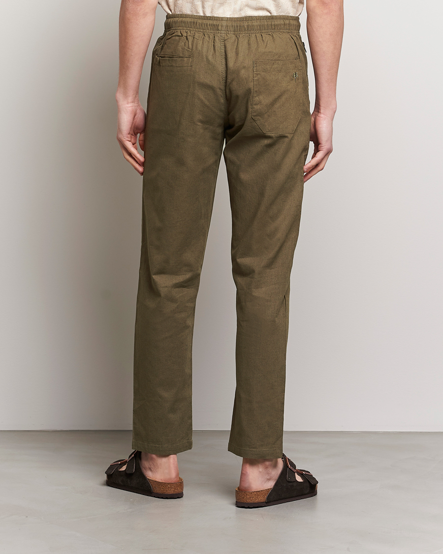 Herren | Hosen | OAS | Linen Long Pants Army