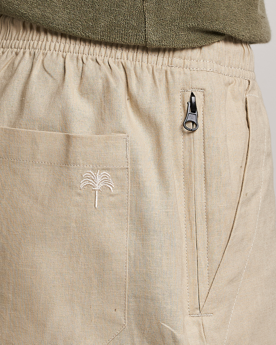 Herren | Shorts | OAS | Linen Shorts Beige