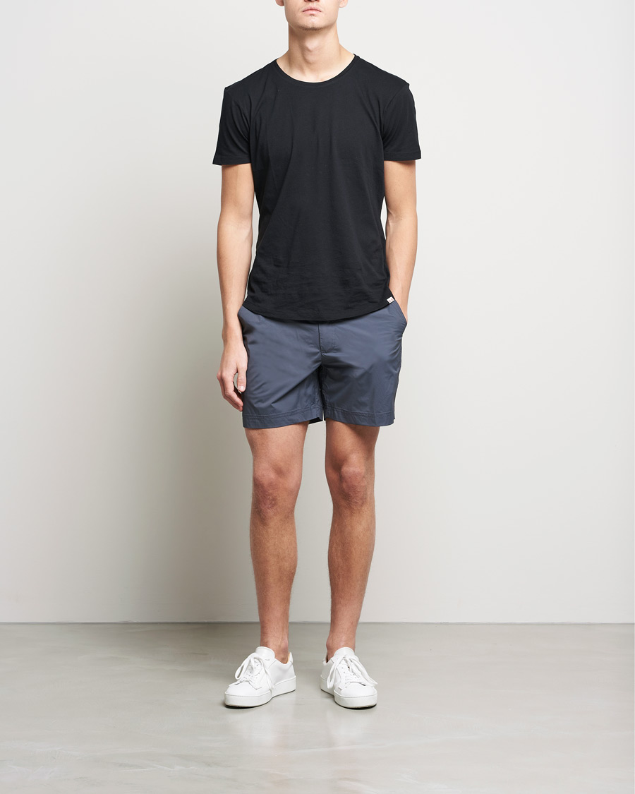 Herren | Orlebar Brown Bulldog Sport Swim Shorts Ebony | Orlebar Brown | Bulldog Sport Swim Shorts Ebony