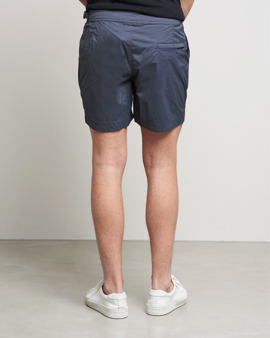Herren | Orlebar Brown Bulldog Sport Swim Shorts Ebony | Orlebar Brown | Bulldog Sport Swim Shorts Ebony