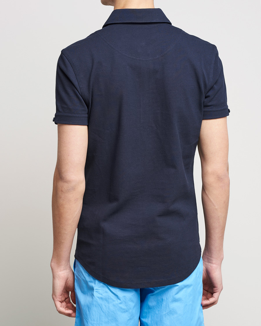Herren | Poloshirts | Orlebar Brown | Sebastian Tailored Cotton Polo Navy