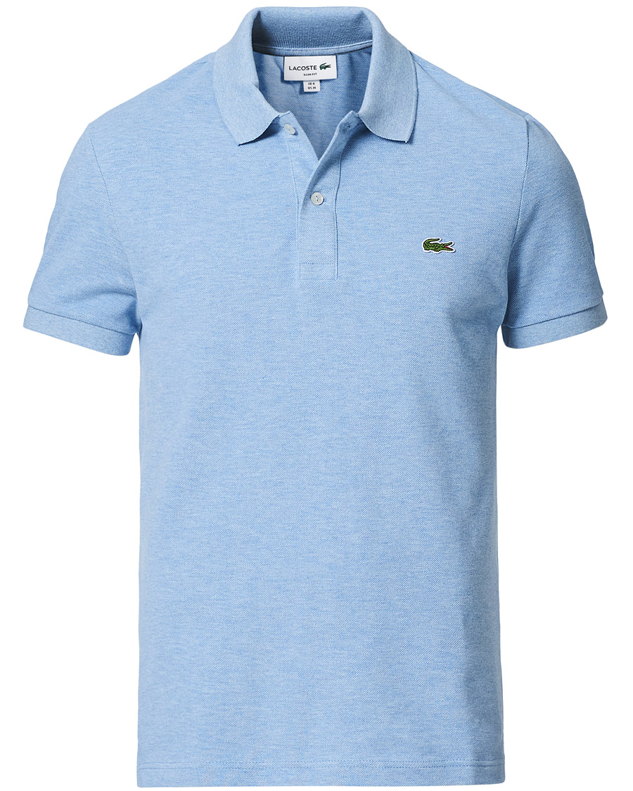 Herren | Poloshirts | Lacoste | Slim Fit Polo Piké Cloudy Blue