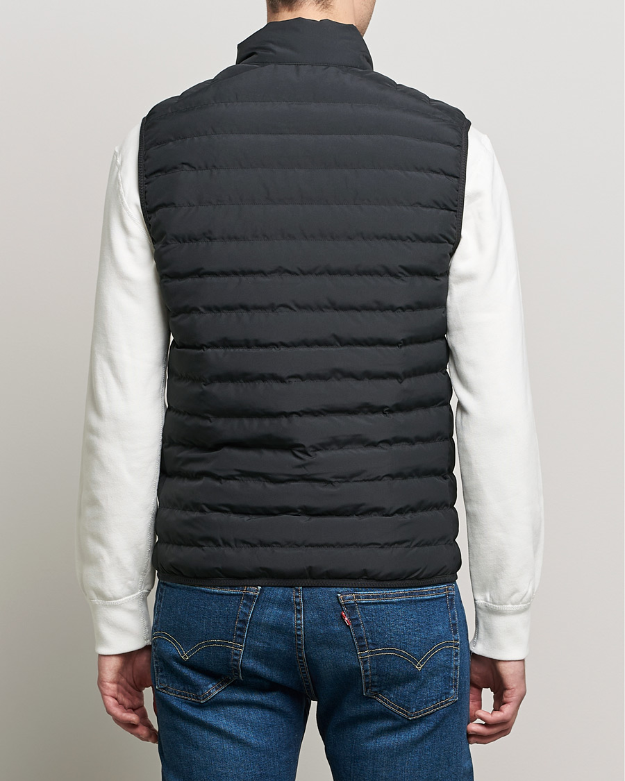Herren | Westen | Lacoste | Lightweight Water-Resistant Quilted Zip Vest Black