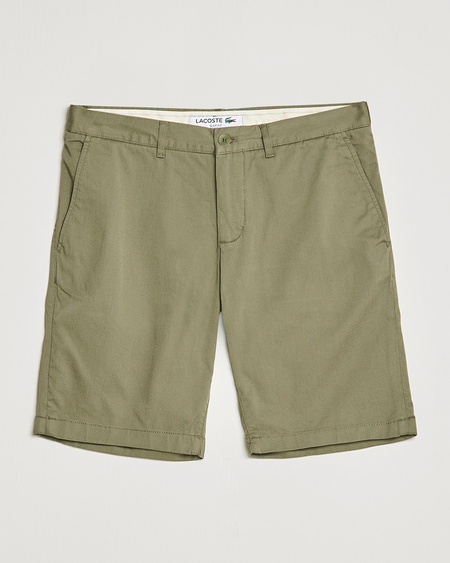 Herren | Shorts | Lacoste | Slim Fit Stretch Cotton Bermuda Shorts Tank