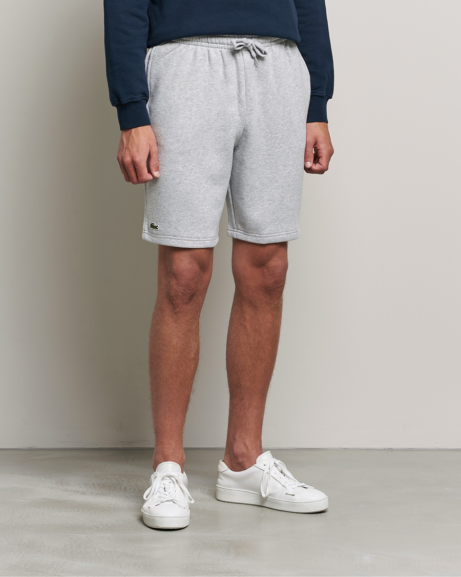Herren | Shorts | Lacoste Sport | Tennis Fleece Shorts Silver Chine