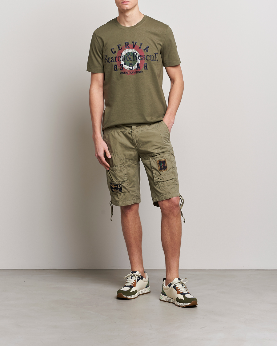 Herren | Shorts | Aeronautica Militare | Heritage Bermuda Shorts Green