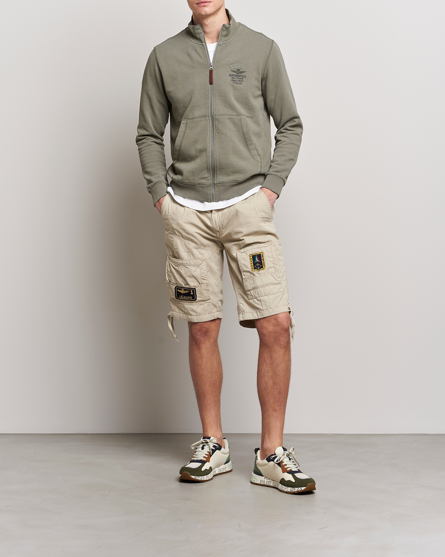 Herren | Shorts | Aeronautica Militare | 7AMH Heritage Bermuda Shorts Sand