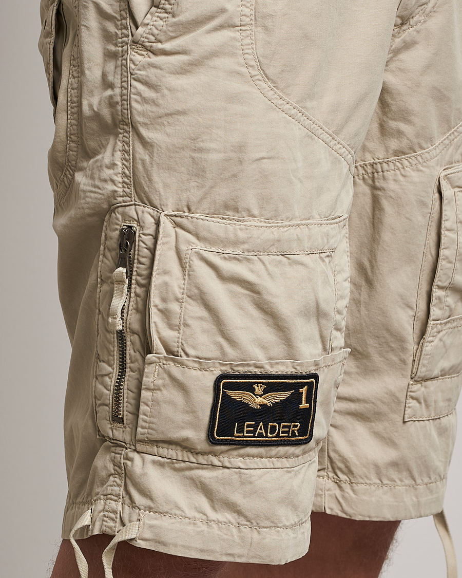 Herren | Shorts | Aeronautica Militare | 7AMH Heritage Bermuda Shorts Sand