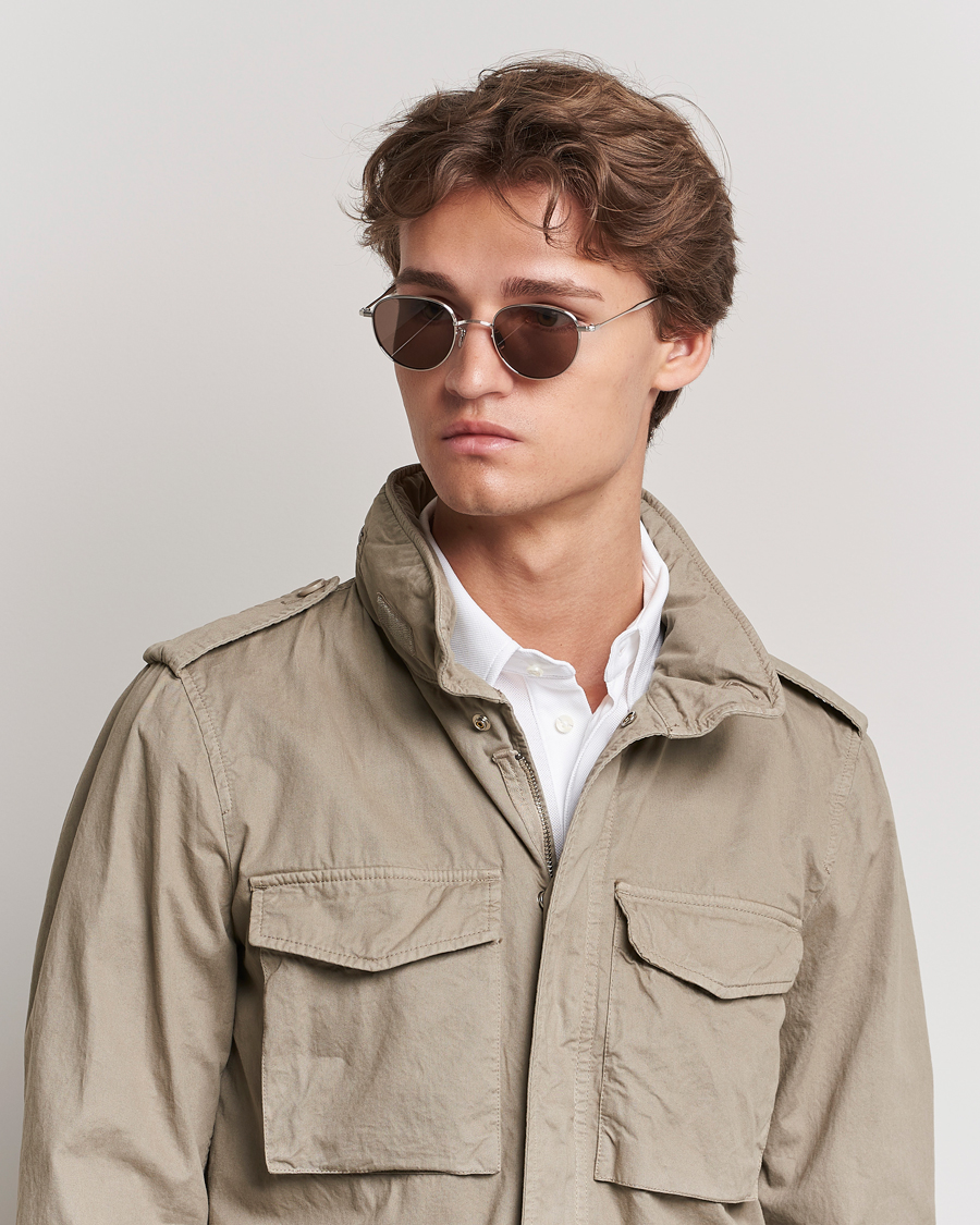 Herren | Eyevan 7285 170 Sunglasses Silver | EYEVAN 7285 | 170 Sunglasses Silver