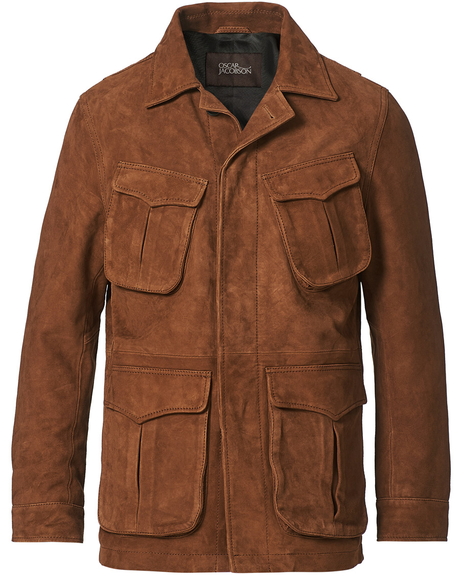 Herren | Jacken | Oscar Jacobson | Wester Sude Field Jacket Brown
