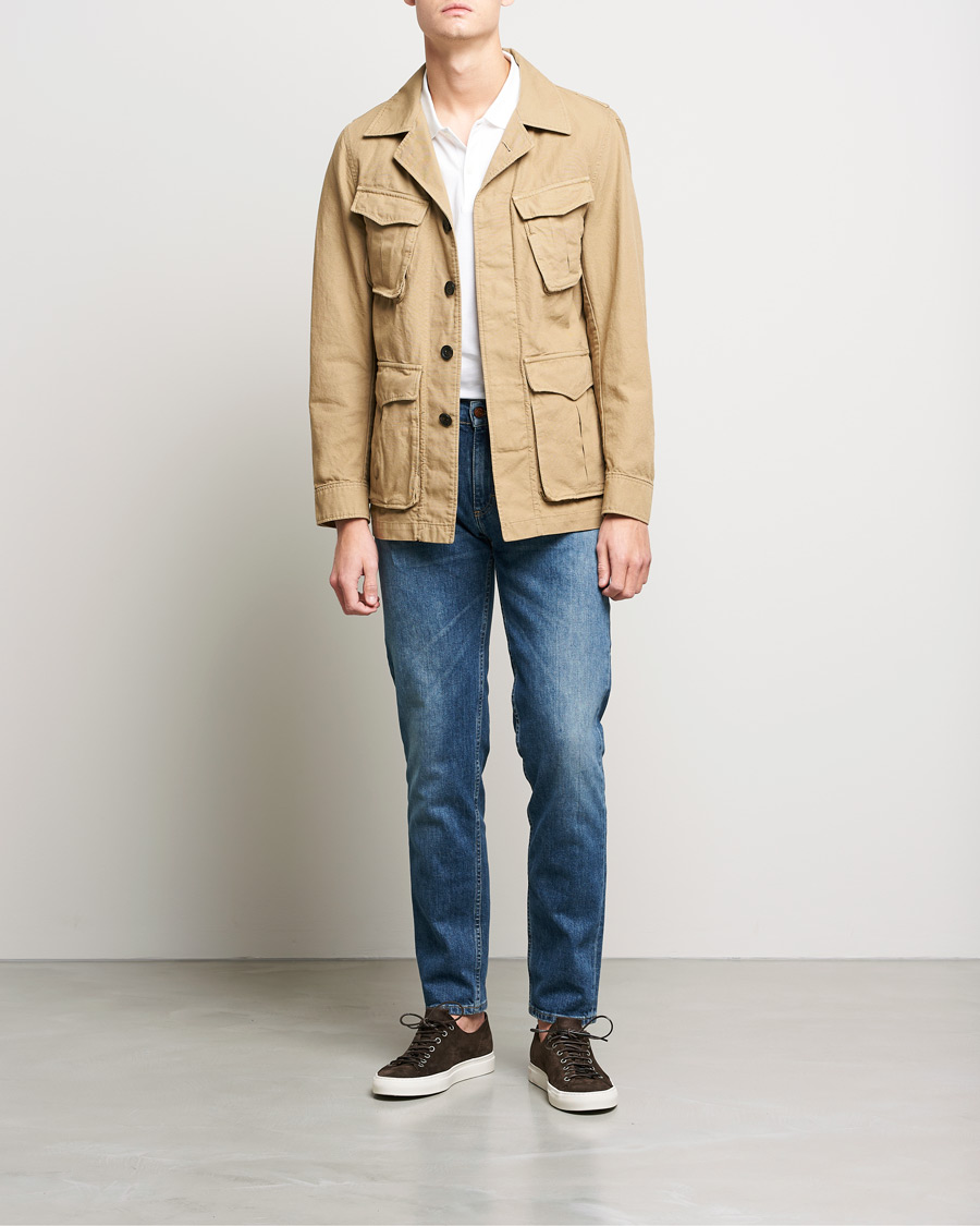 Herren | Jeans | Oscar Jacobson | Albert Cotton Stretch Jeans Vintage Wash