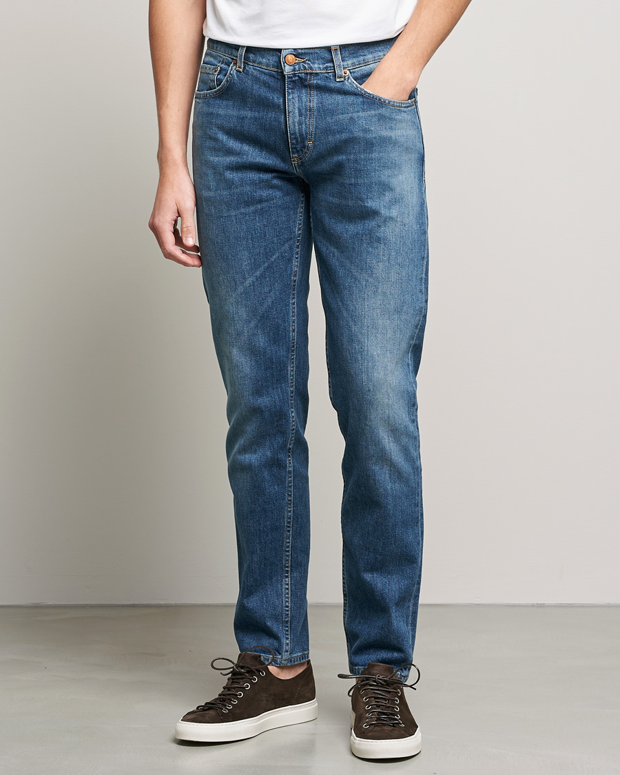Herren | Jeans | Oscar Jacobson | Albert Cotton Stretch Jeans Vintage Wash