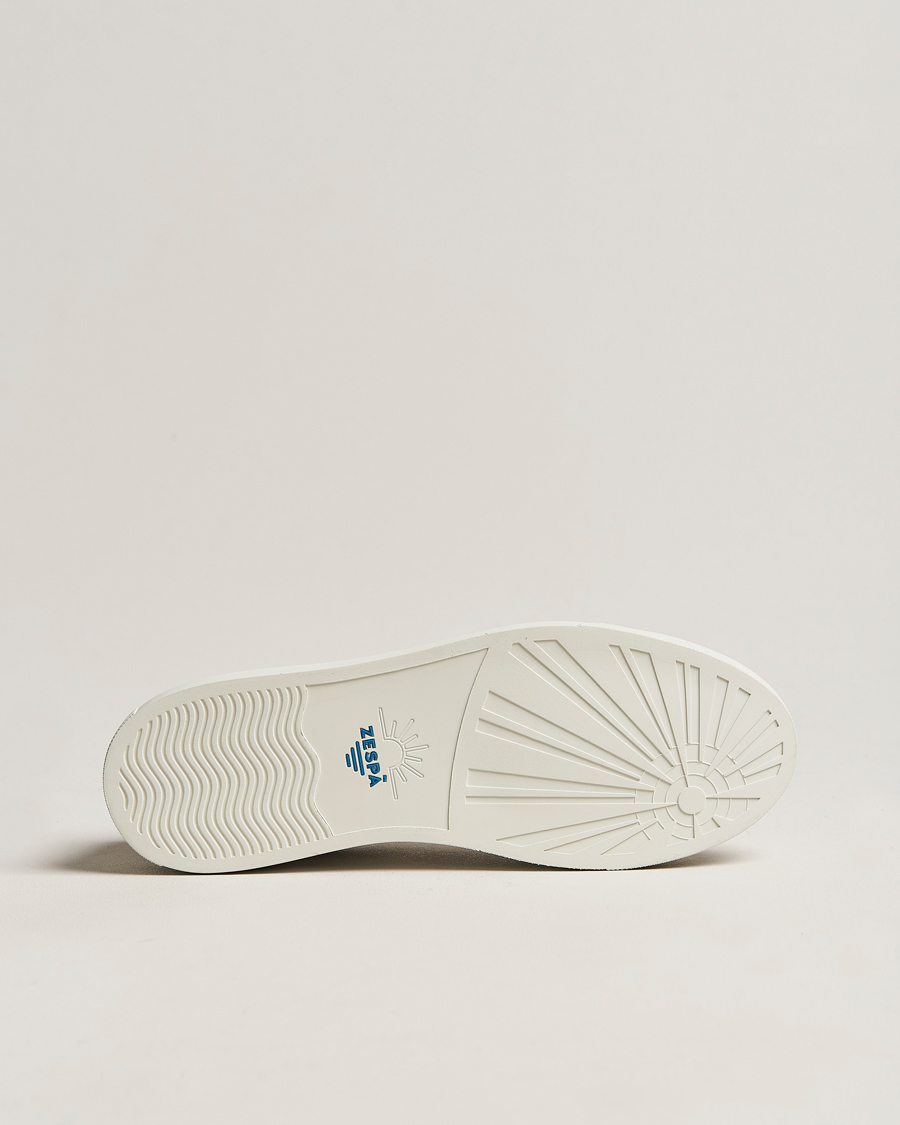 Herren | Zespà ZSP4 Nappa Leather Sneakers White/Navy | Zespà | ZSP4 Nappa Leather Sneakers White/Navy