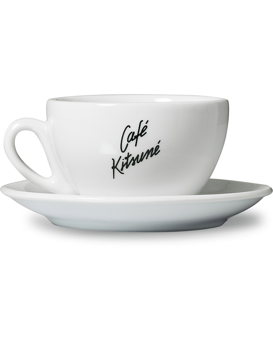 Herren | Café Kitsuné Coffee Cup & Saucer White | Café Kitsuné | Coffee Cup & Saucer White