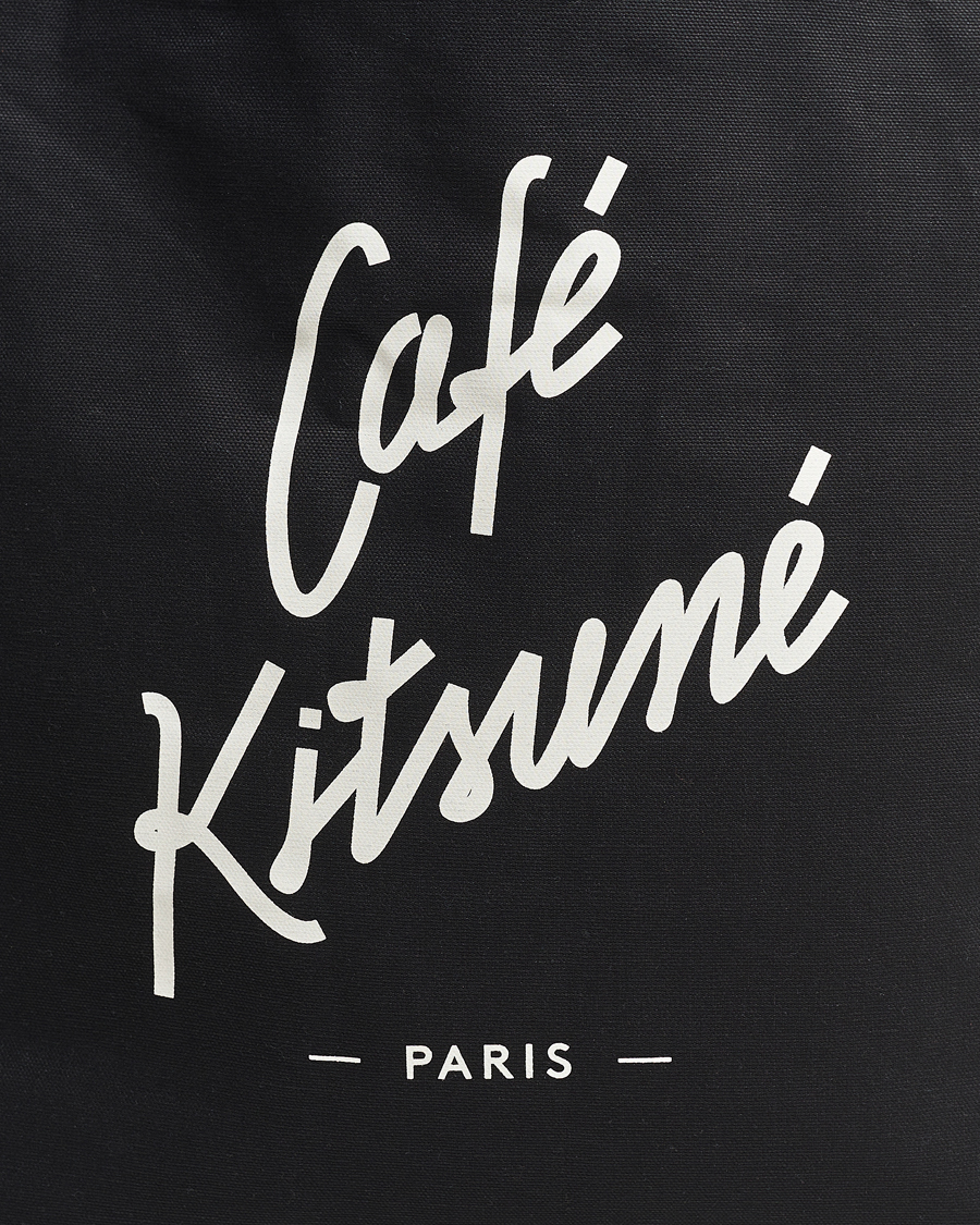 Herren | Café Kitsuné Tote Bag Black | Café Kitsuné | Tote Bag Black