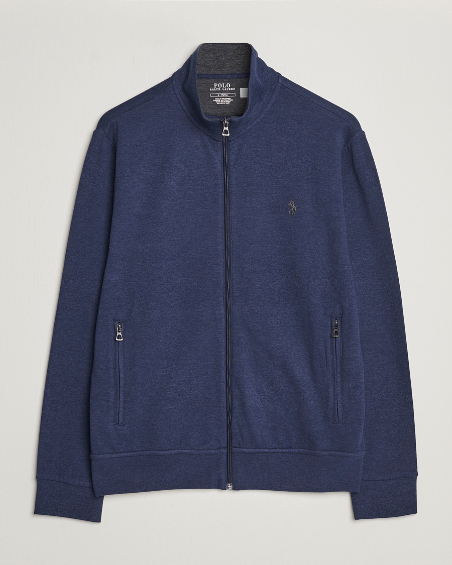Herren | Pullover | Polo Ralph Lauren | Tech Full-Zip Sweater Spring Navy Heather