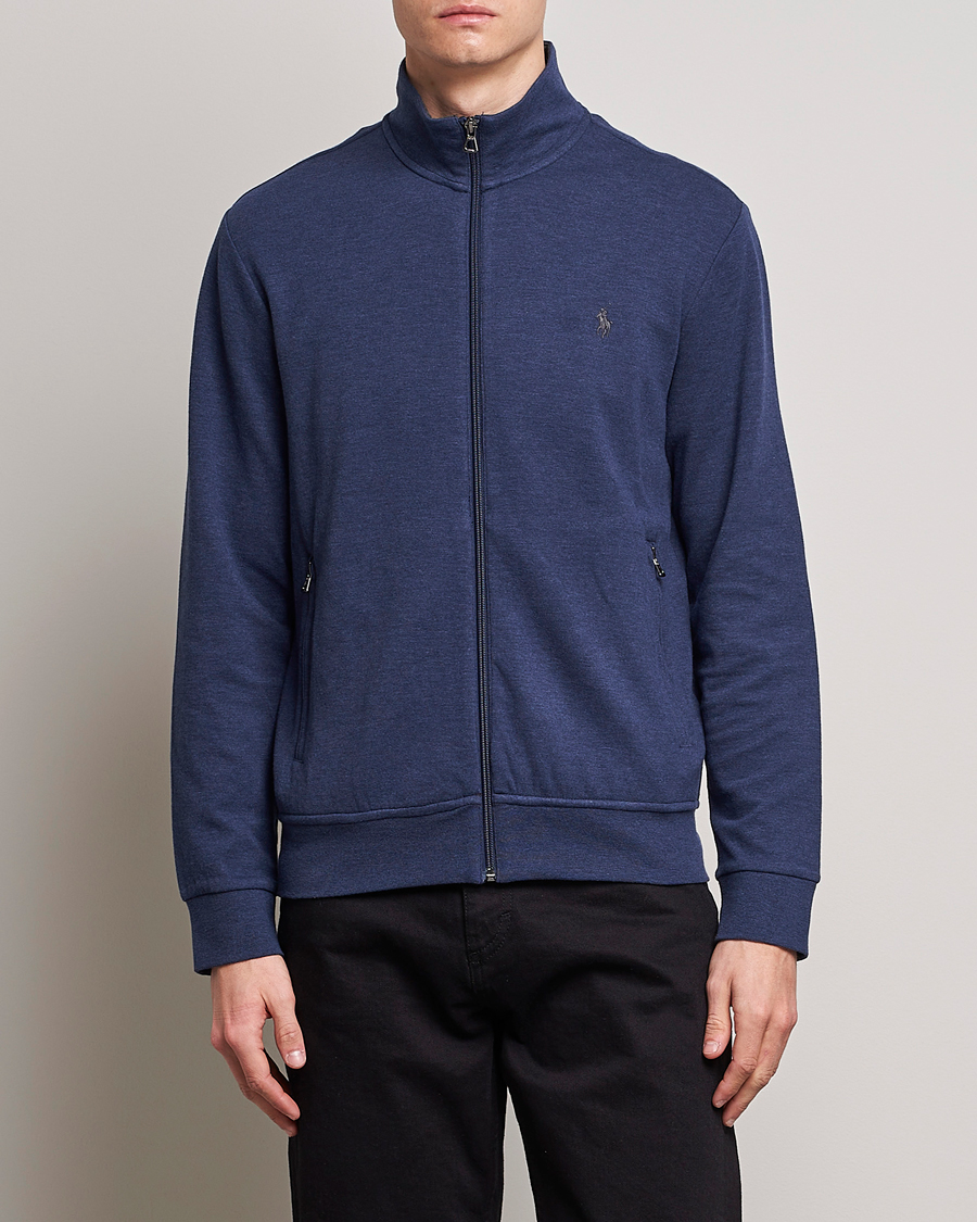 Herren | Pullover | Polo Ralph Lauren | Tech Full-Zip Sweater Spring Navy Heather