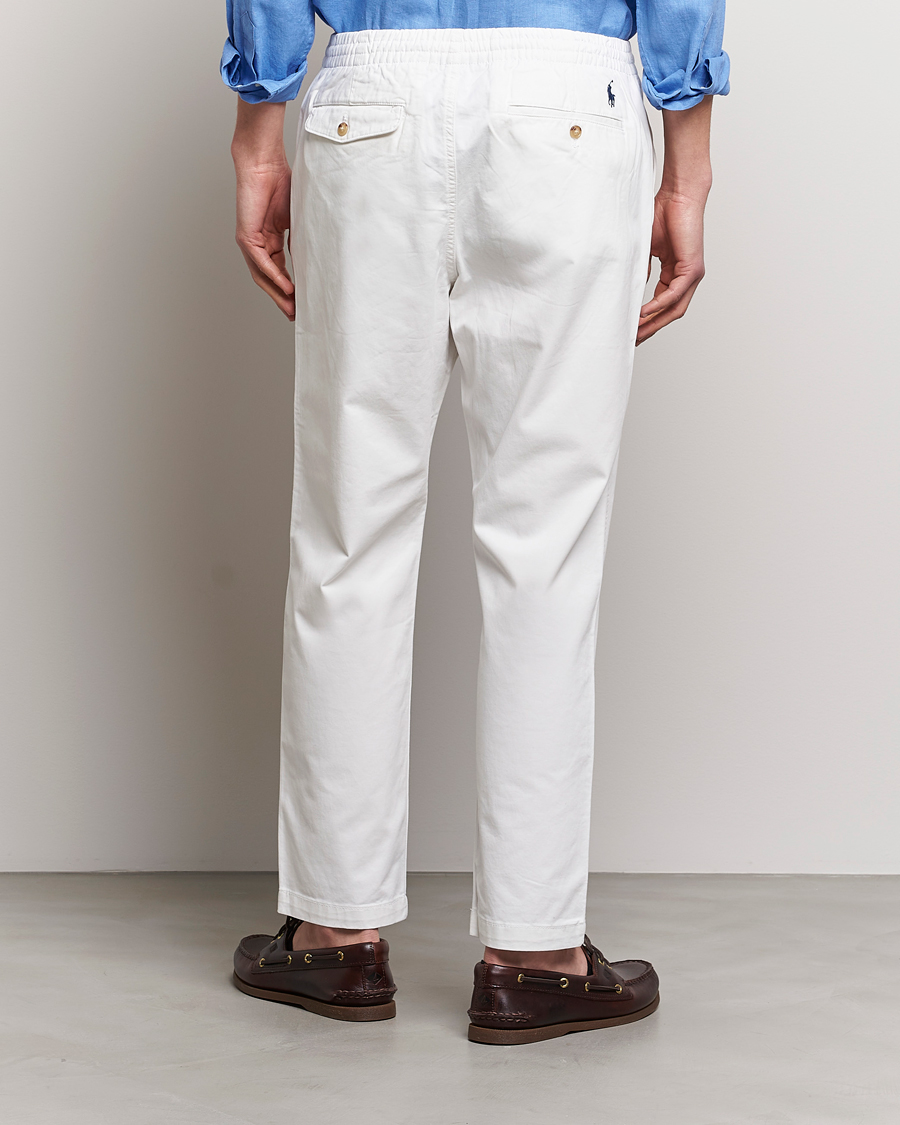 Herren | Hosen | Polo Ralph Lauren | Prepster Stretch Drawstring Trousers Deckwash White