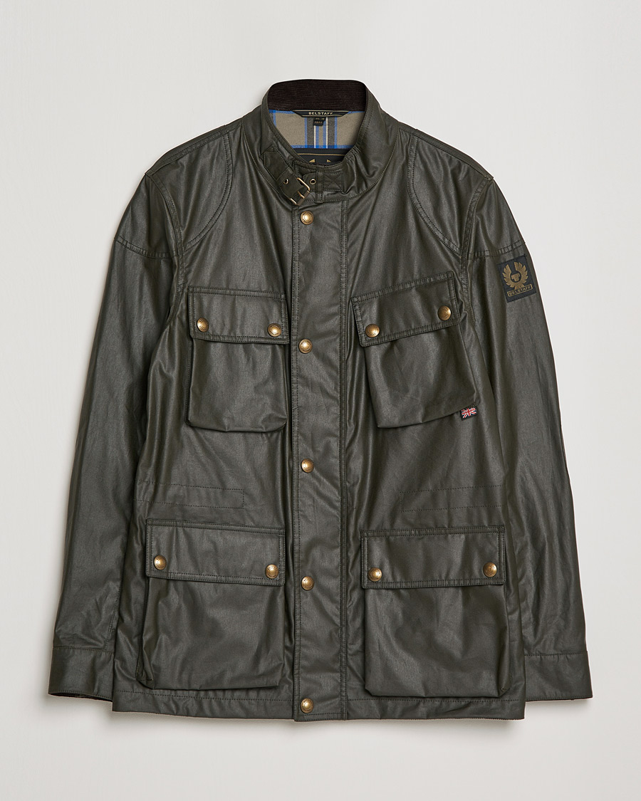 Herren | Jacken | Belstaff | Fieldmaster Waxed Jacket Faded Olive