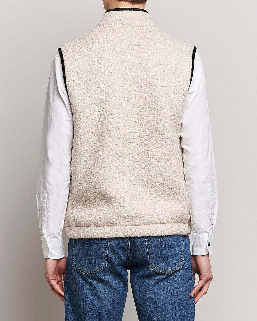 Herren | Westen | Morris | Whitfield Pile Vest White