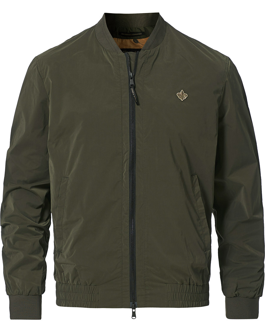 Herren | Jacken | Morris | Nicolas Nylon Bomber Jacket Olive