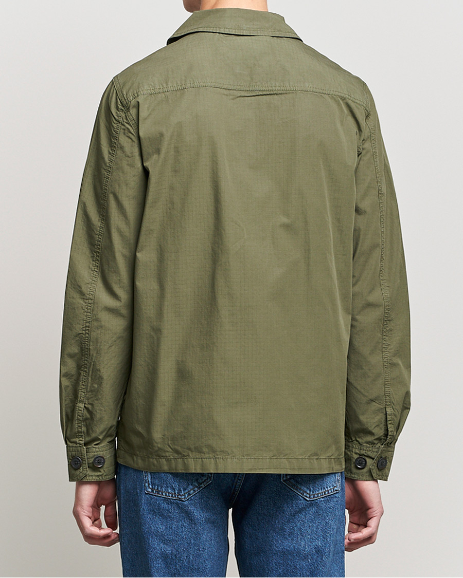 Herren | Hemden | Morris | Morley Ripstop Shirt Jacket Olive