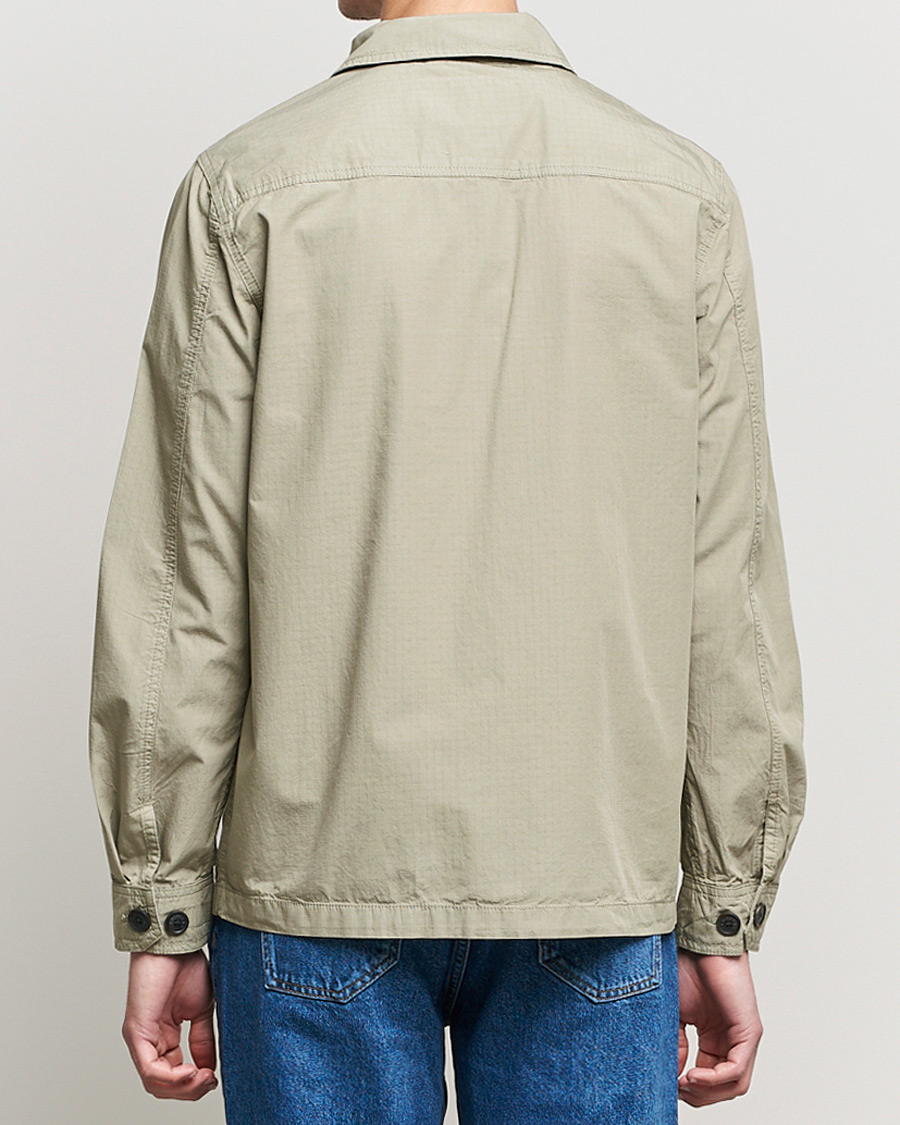 Herren | Hemden | Morris | Morley Ripstop Shirt Jacket Light Green