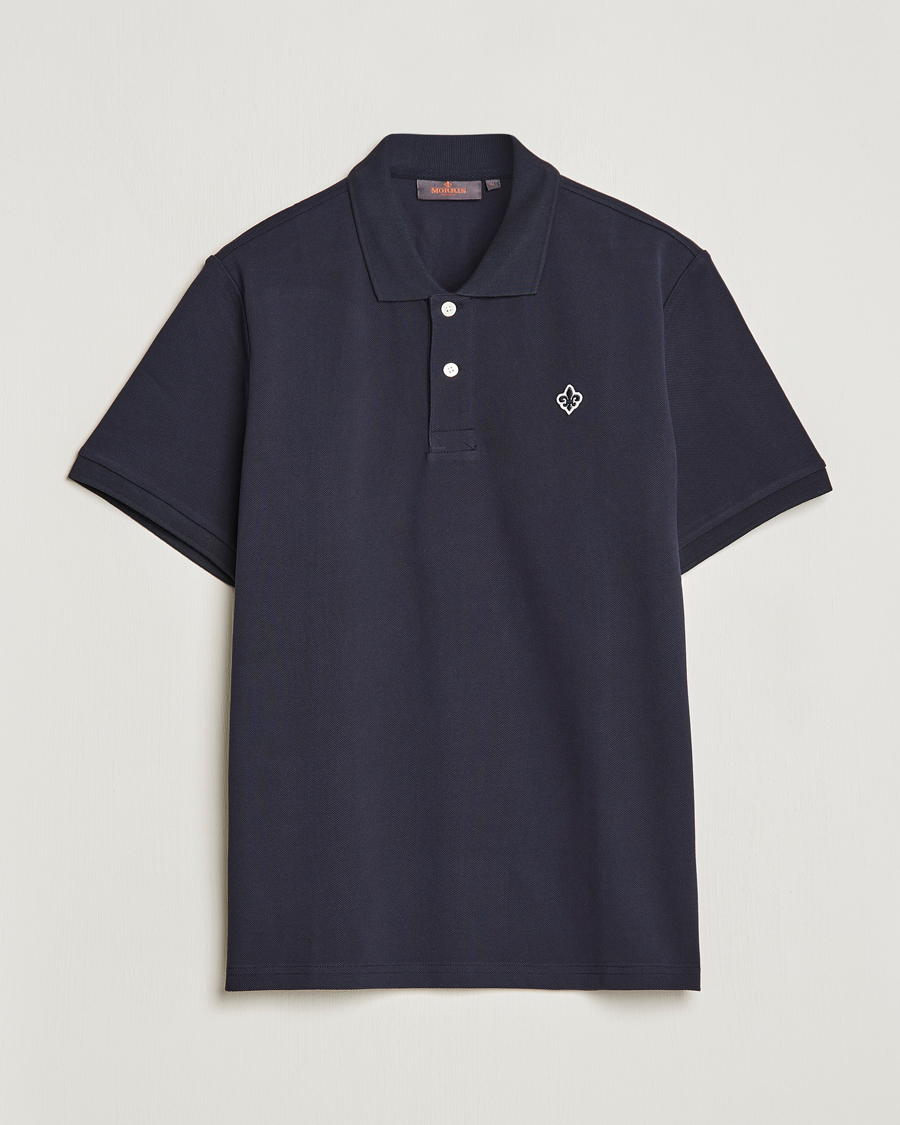 Herren | Poloshirts | Morris | Darell Pique Old Blue