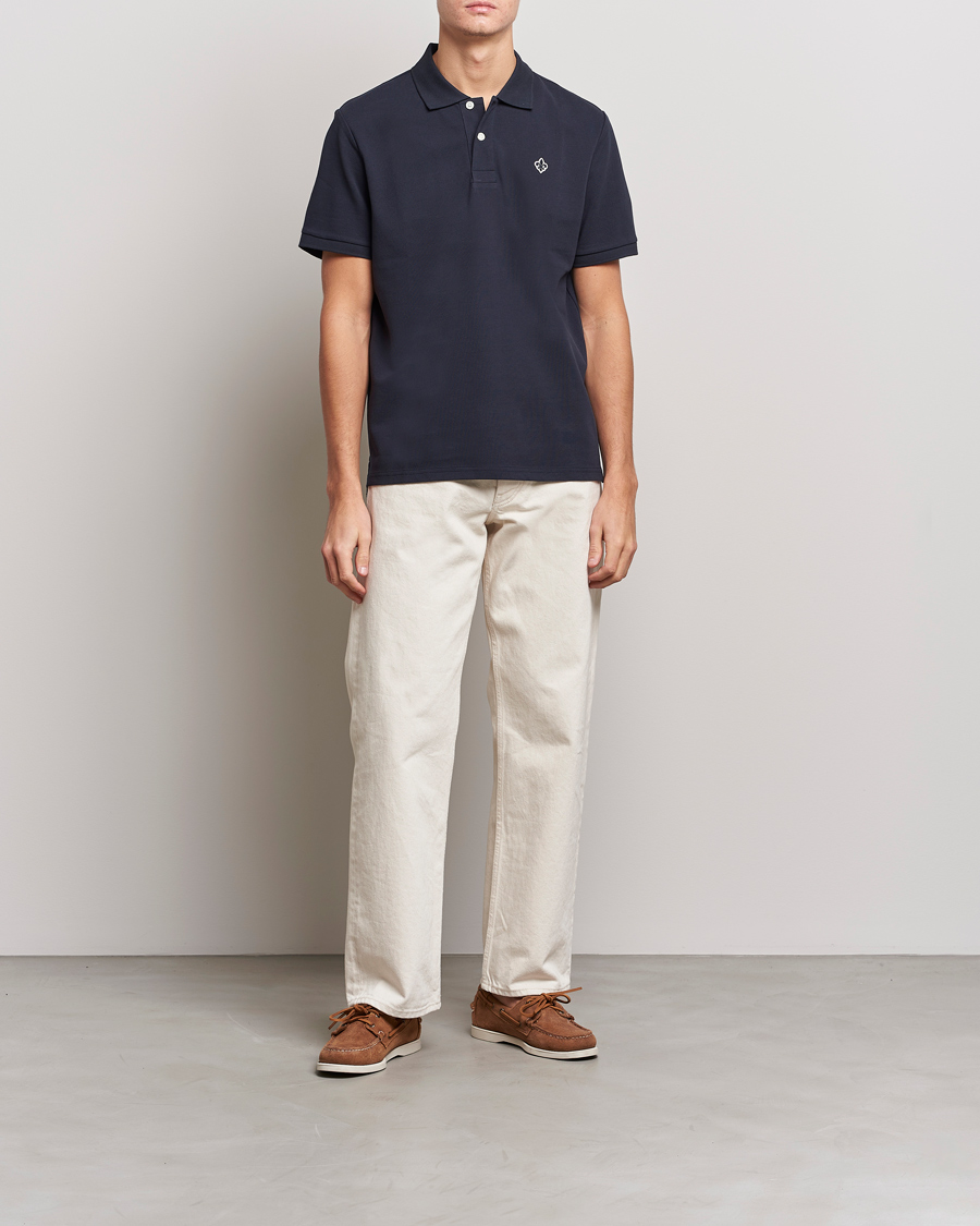 Herren | Poloshirts | Morris | Darell Pique Old Blue