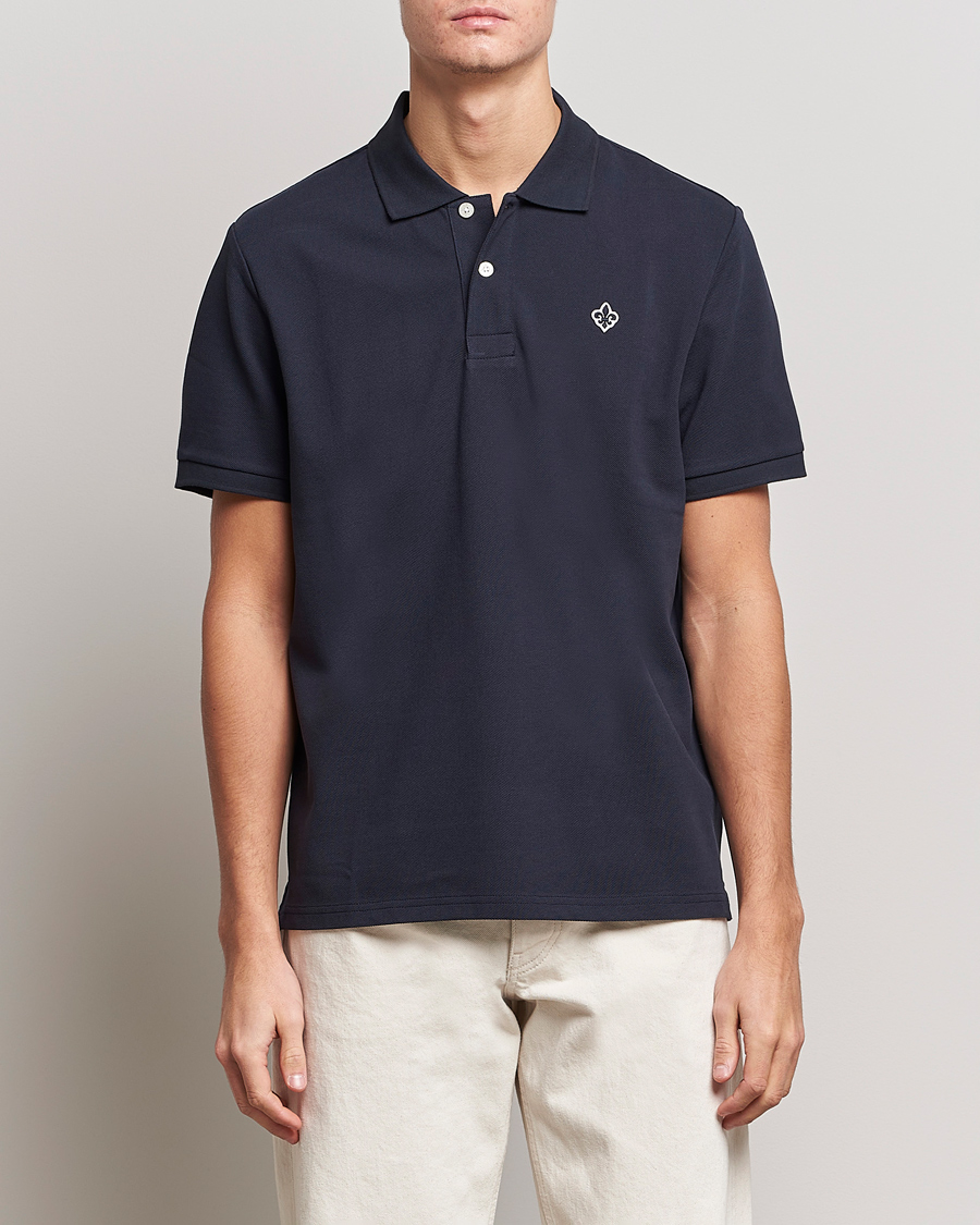 Herren | Poloshirts | Morris | Darell Pique Old Blue
