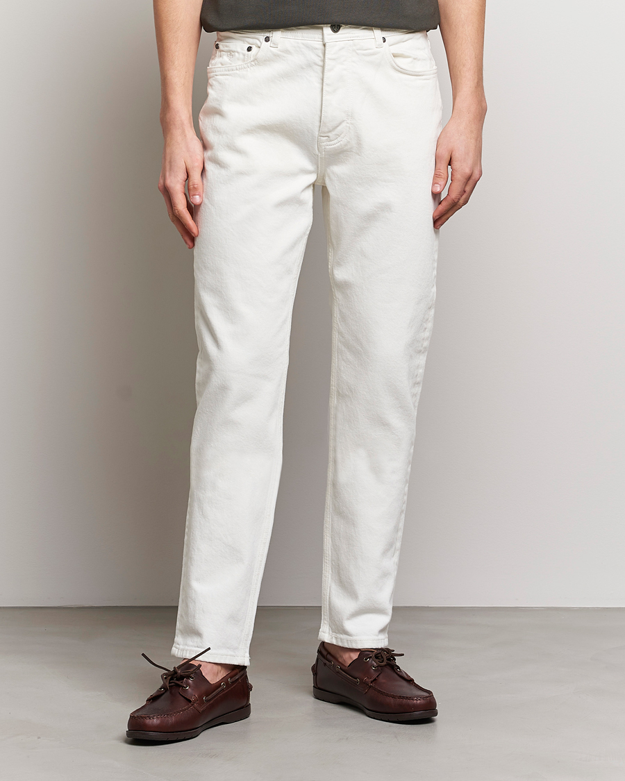 Herren | Jeans | Morris | Jermyn Cotton Jeans Off White