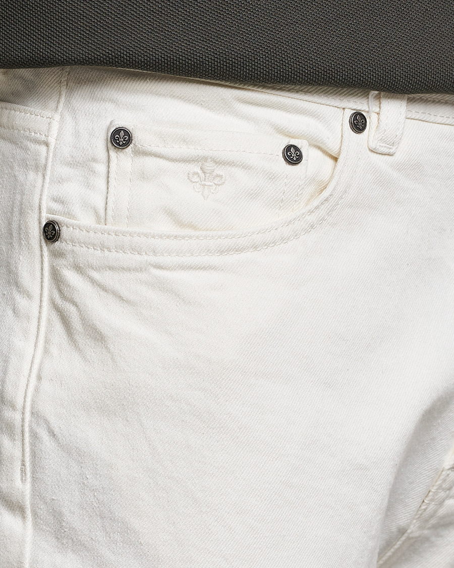 Herren | Jeans | Morris | Jermyn Cotton Jeans Off White