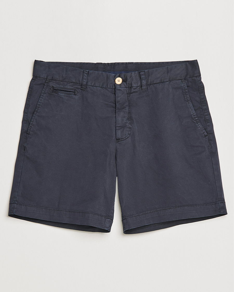Herren | Shorts | Morris | Light Twill Chino Shorts Navy