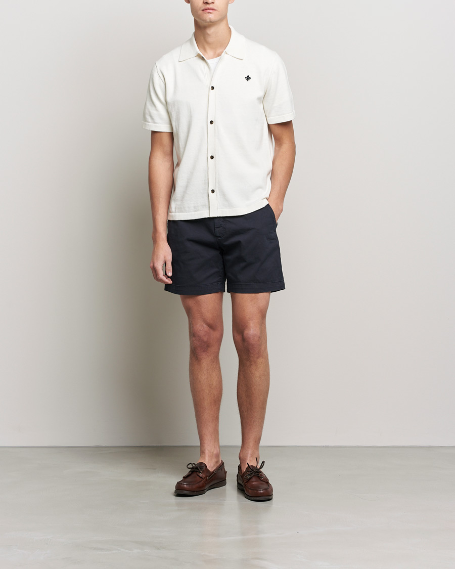 Herren | Shorts | Morris | Light Twill Chino Shorts Navy