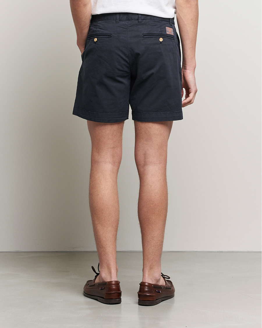 Herren | Shorts | Morris | Light Twill Chino Shorts Navy