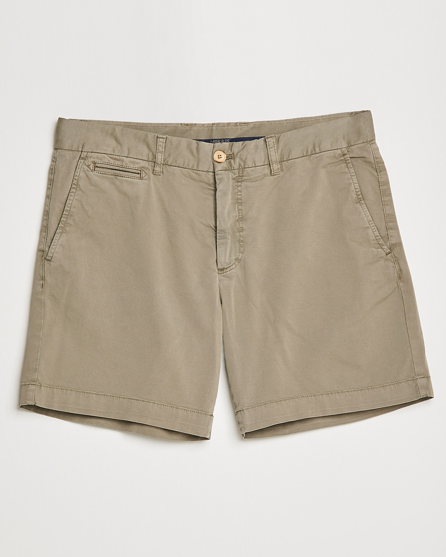 Herren | Shorts | Morris | Light Twill Chino Shorts Olive