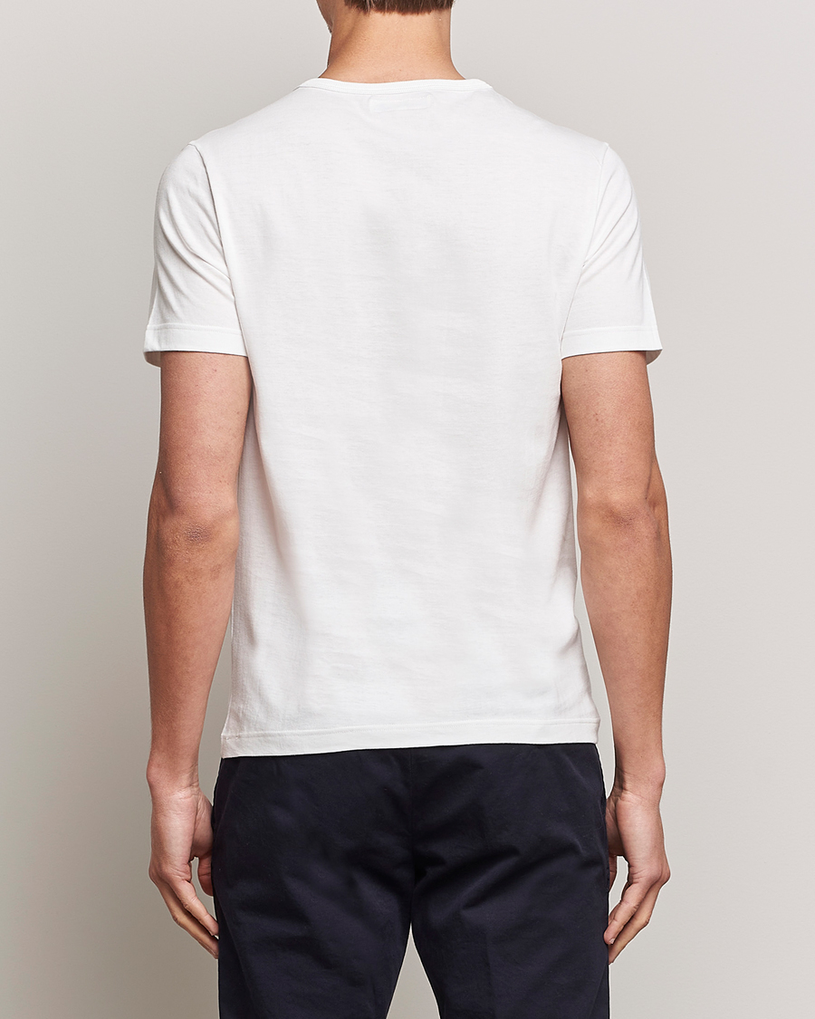 Herren | T-Shirts | Merz b. Schwanen | 1950s Classic Loopwheeled T-shirt White